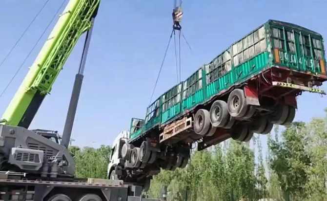 隆安道路脱困救援案例